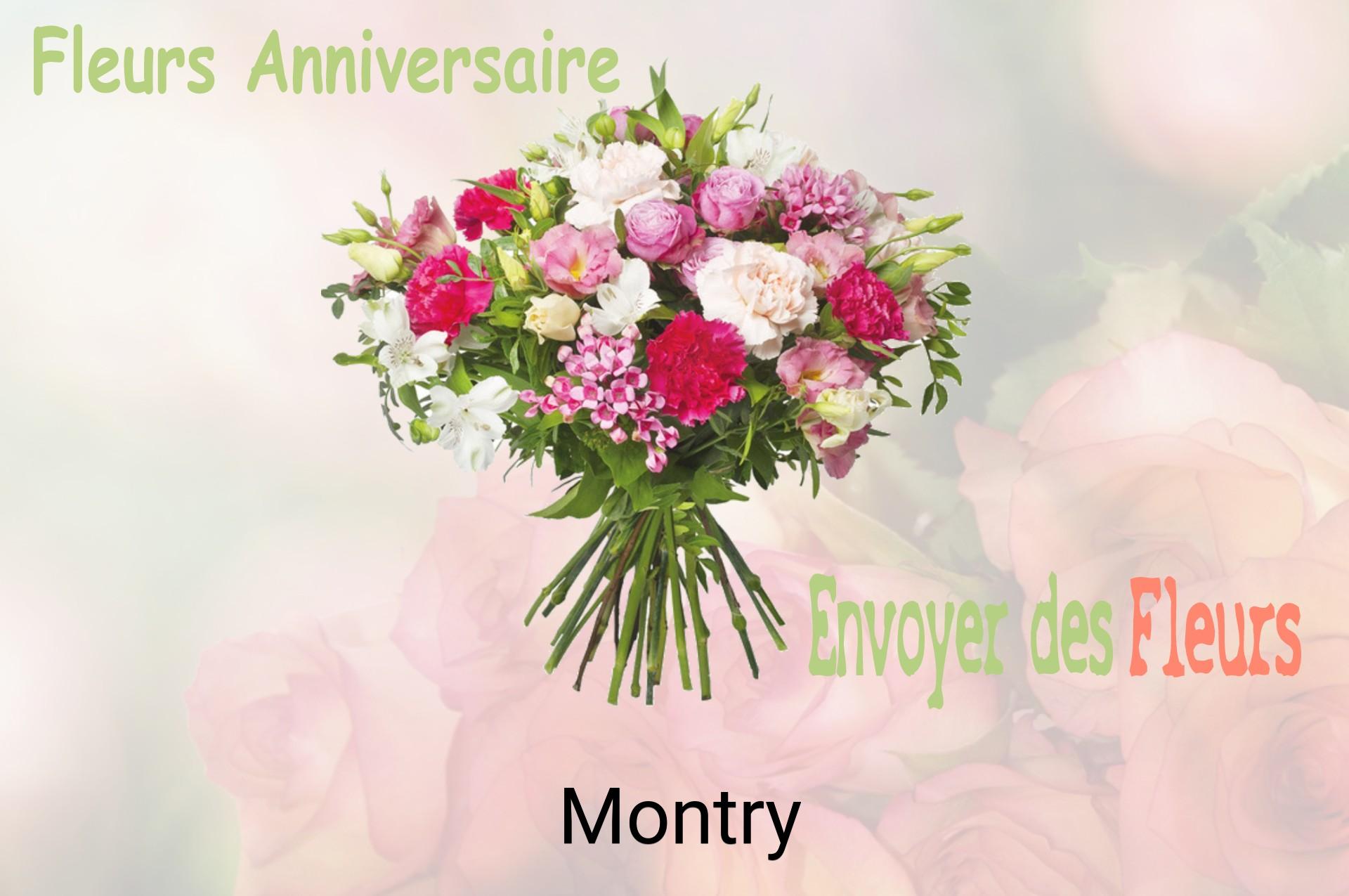 Bouquet de fleurs d’anniversaire livré à Montry