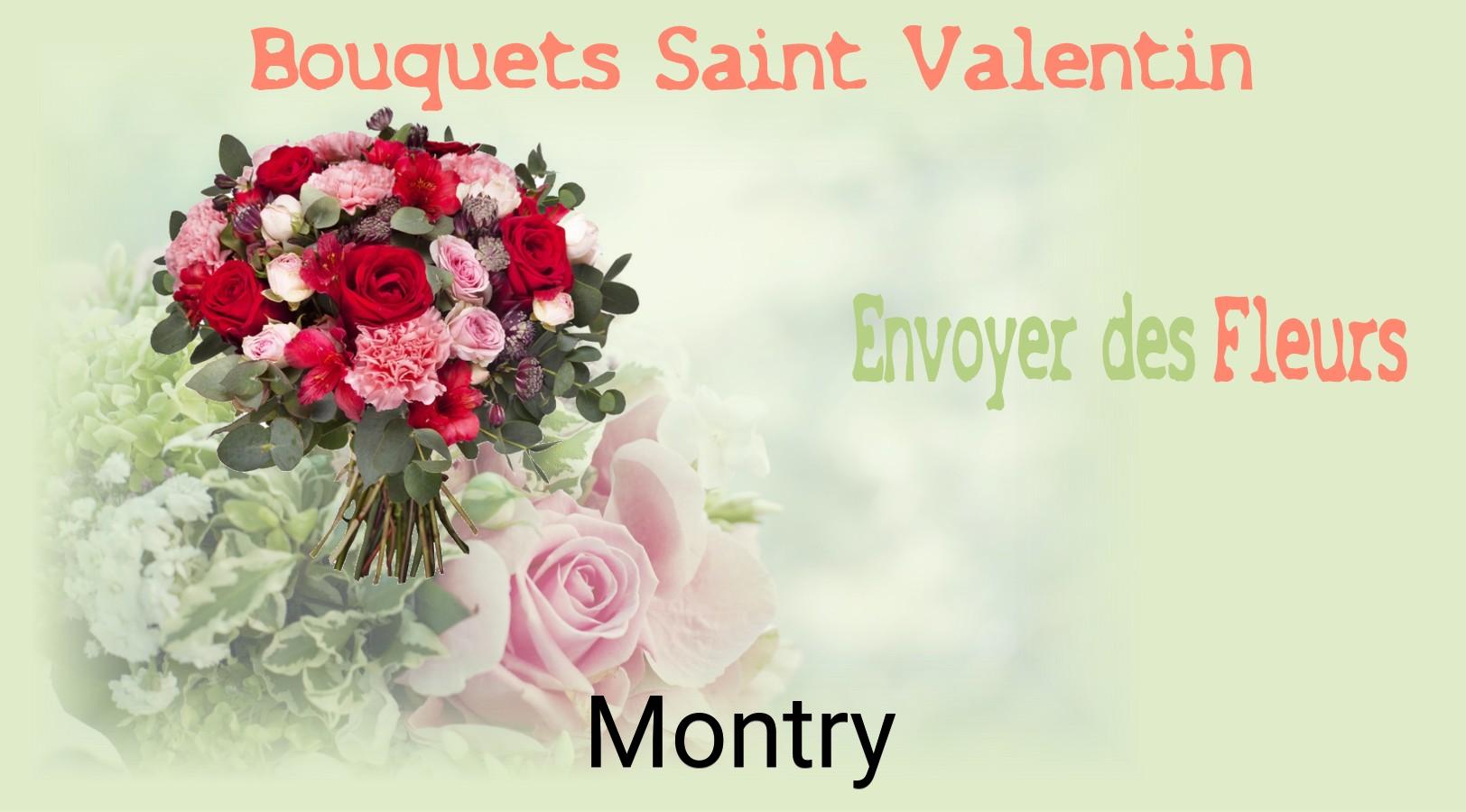 Roses de Saint-Valentin livrées à Montry